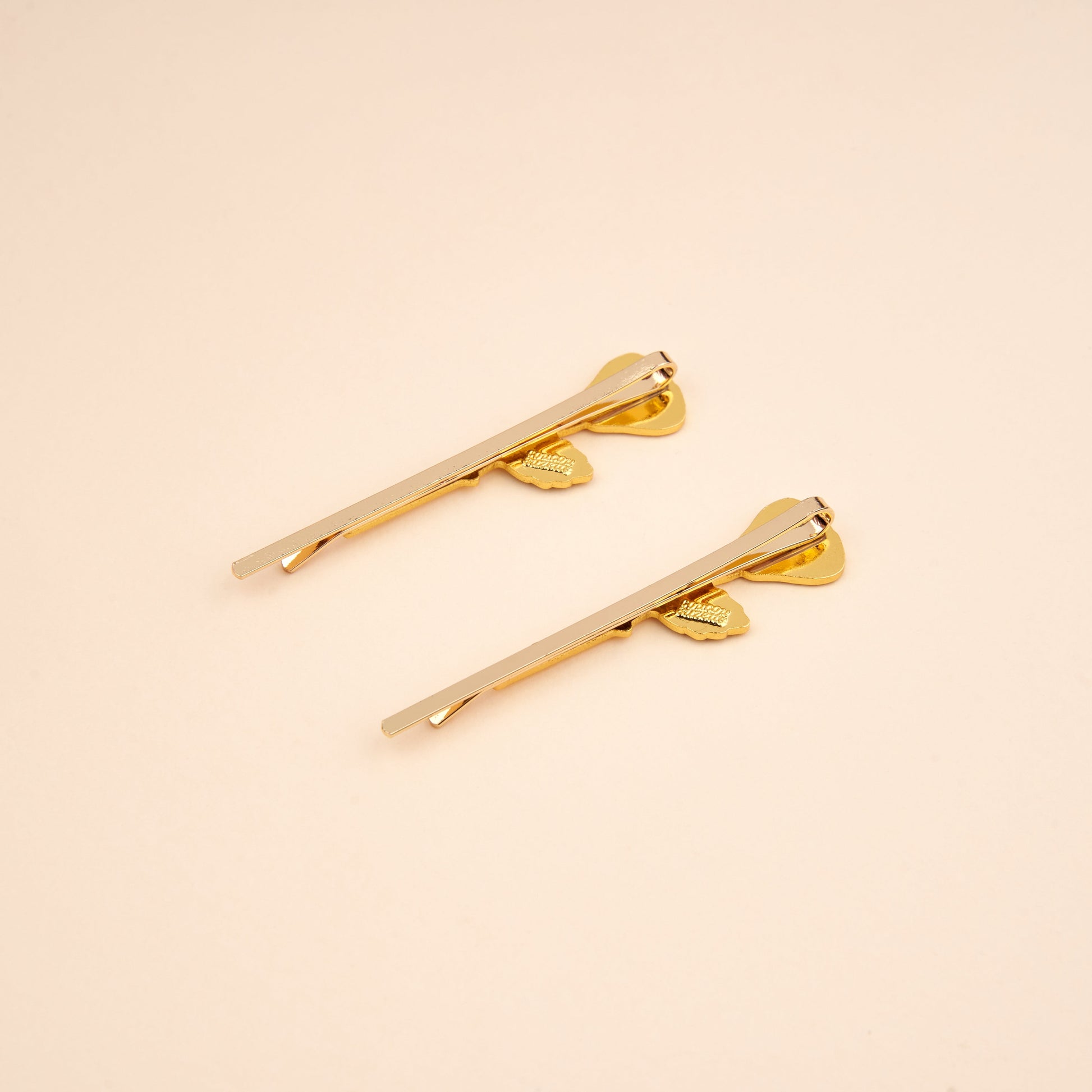 Duo de barrettes fines Roses Coucou Suzette vue complémentaire 4