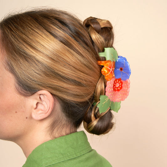 Pince à cheveux Grand Bouquet de fleurs Coucou Suzette vue produit