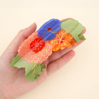 Pince à cheveux Grand Bouquet de fleurs Coucou Suzette vue complémentaire 6