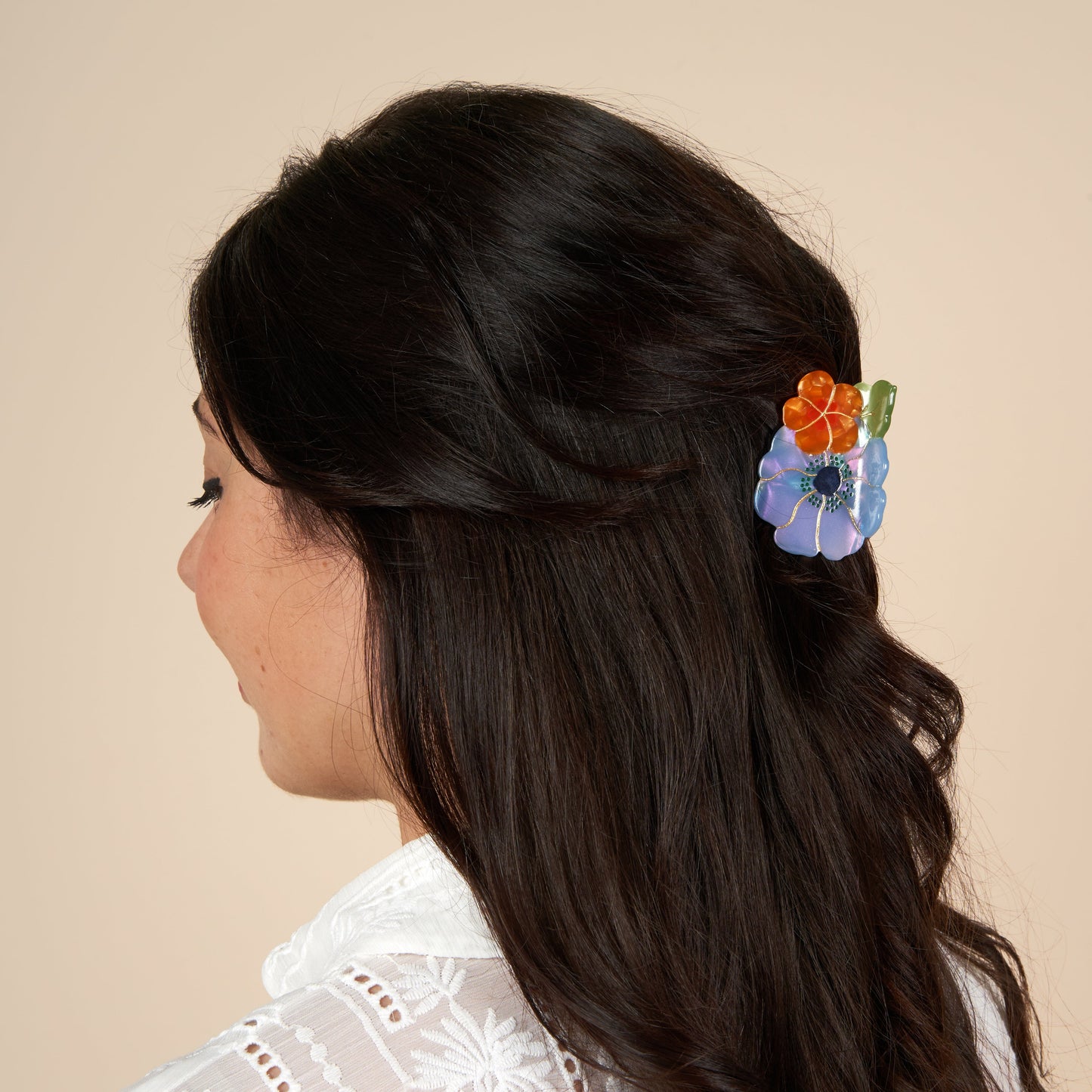 Pince à cheveux Petit Bouquet de fleurs Coucou Suzette vue complémentaire 5