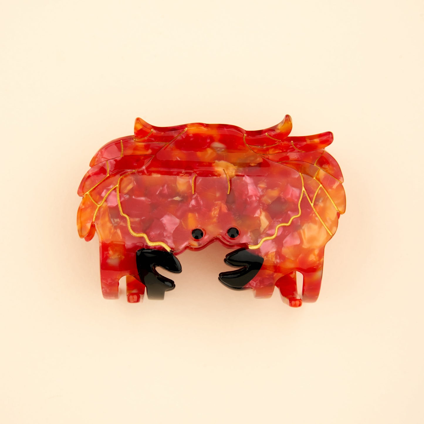 Pince à cheveux Crabe Coucou Suzette vue produit