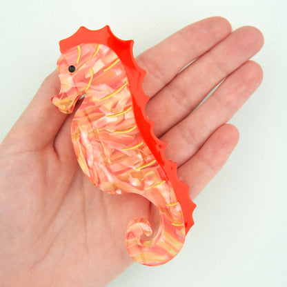 Pince à cheveux Hippocampe Coucou Suzette vue complémentaire 5