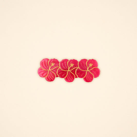 Barrette Hibiscus Coucou Suzette vue produit
