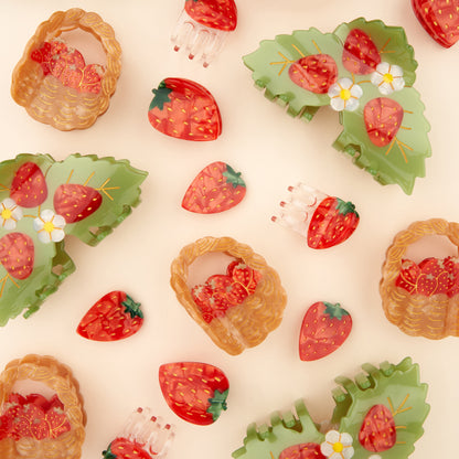 Barrette Fraise Coucou Suzette vue complémentaire 5