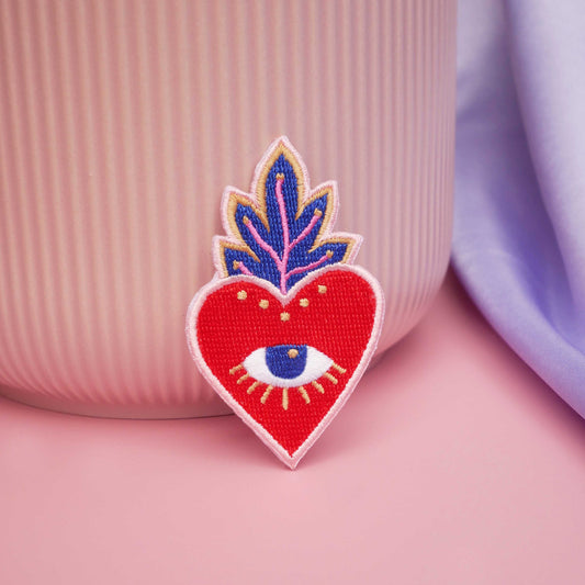 Patch thermocollant Ex Voto Malicieuse - Patch thermocollant Ex Voto Malicieuse