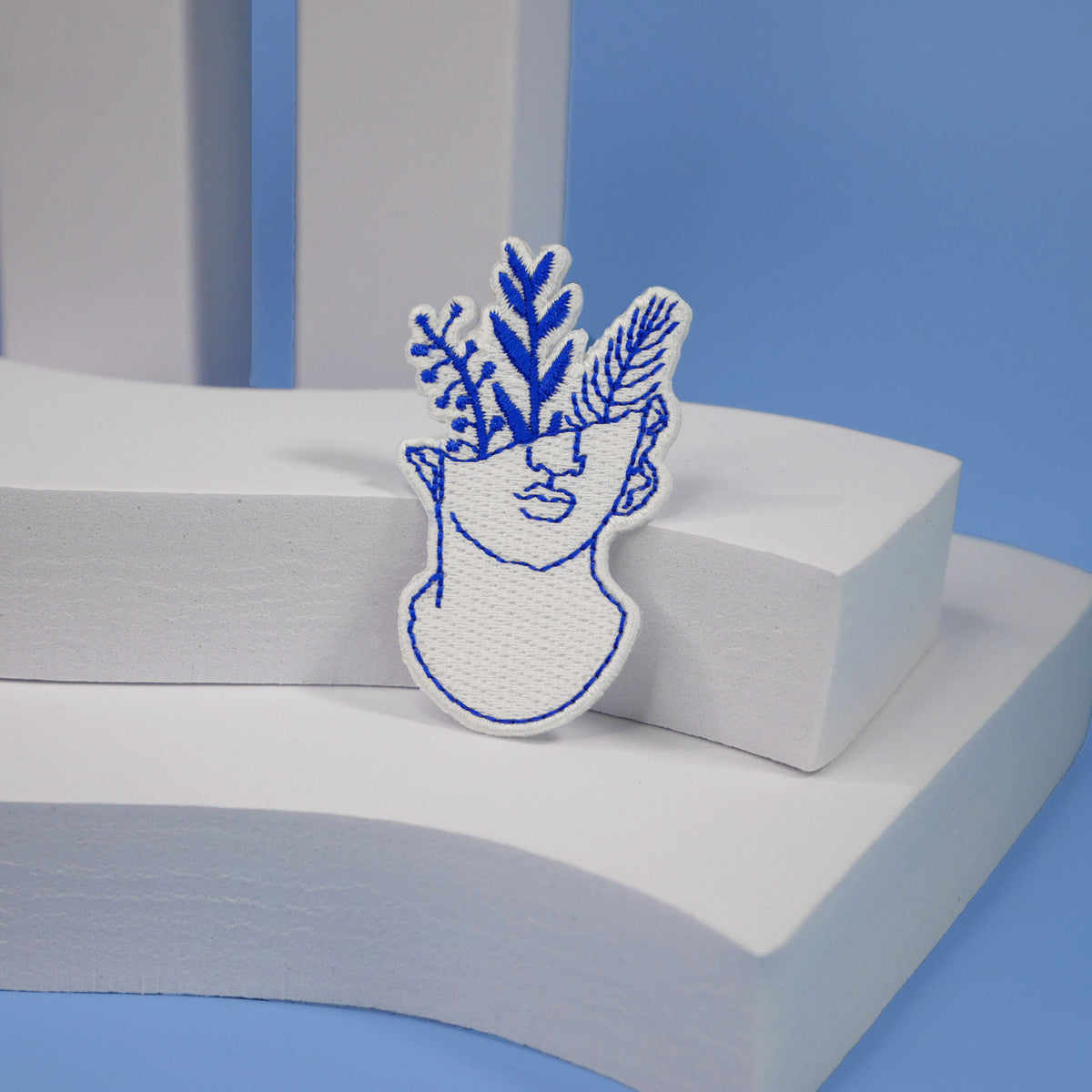 Patch thermocollant Sculpture grecque Malicieuse - Patch thermocollant Sculpture grecque Malicieuse