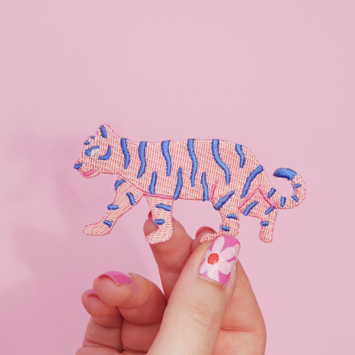 Patch thermocollant Tigre Malicieuse - Patch thermocollant Tigre Malicieuse