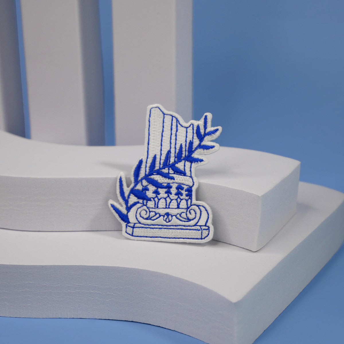 Patch thermocollant Colonne grecque Malicieuse - Patch thermocollant Colonne grecque Malicieuse