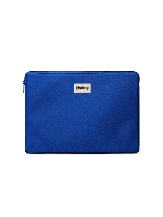 Housse ordinateur Ava 13 pouces Bleu électrique Hindbag vue produit