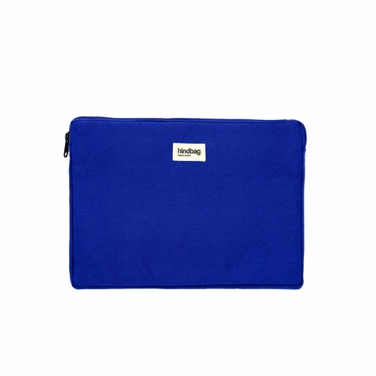 Housse ordinateur Ava 13 pouces Bleu électrique Hindbag vue complémentaire