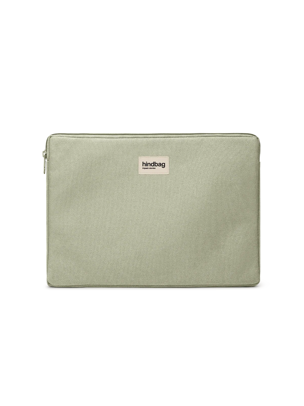 Housse ordinateur Ava 13 pouces Vert argile Hindbag vue produit