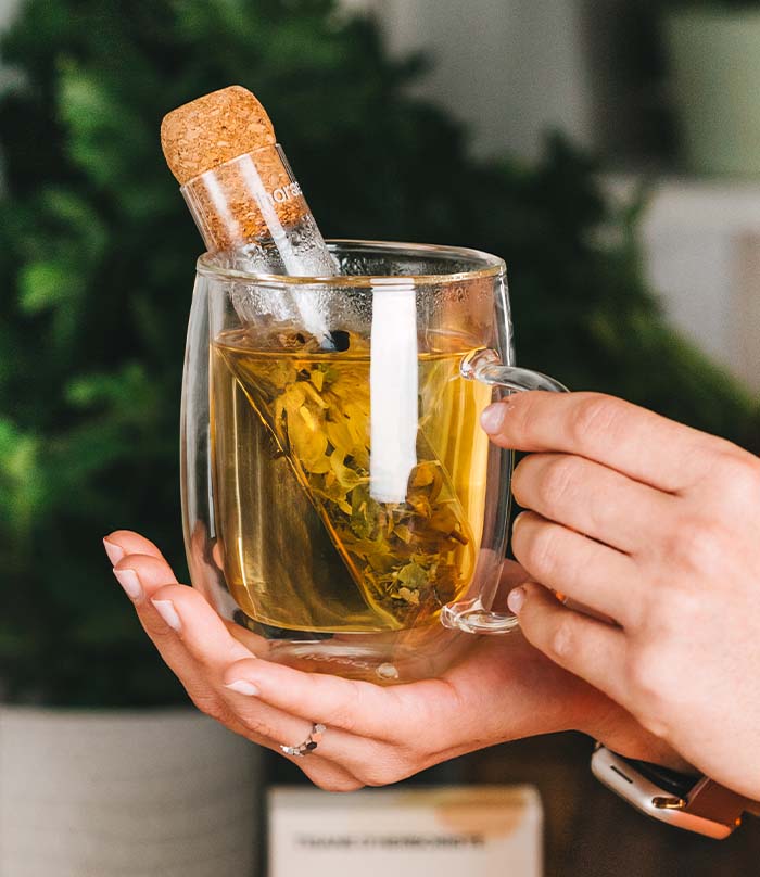 Infuseur verre soufflé