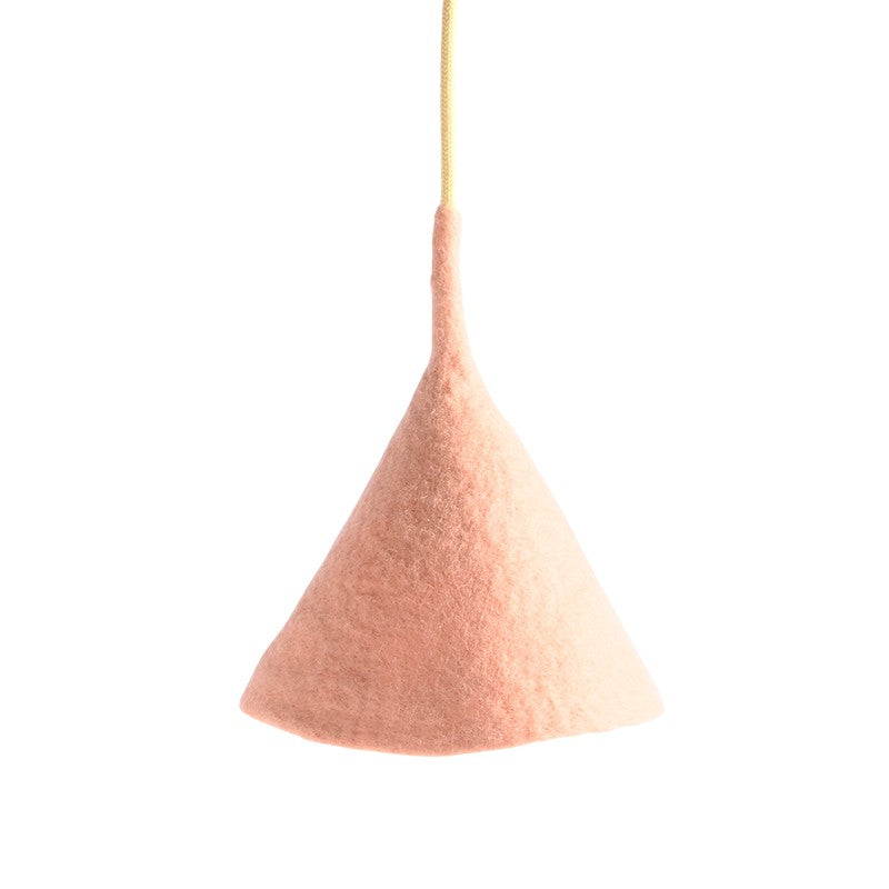 Abat-jour Play Aveva en laine, coloris Nude