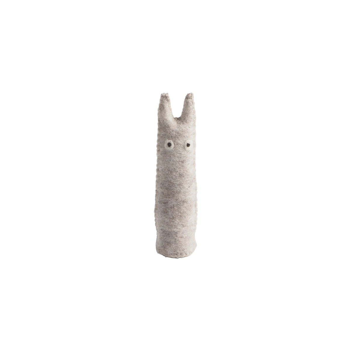 Chat décoratif The Curious brut naturel taille M Aveva en laine