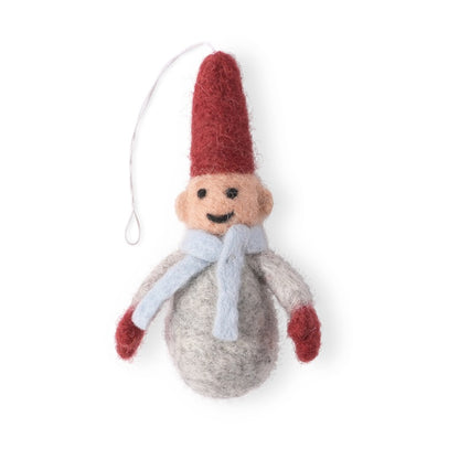 Lutin en laine Aveva, vue du sujet sur fond blanc