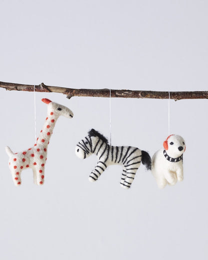 Décorations en laine Aveva mises en scène dans la maison