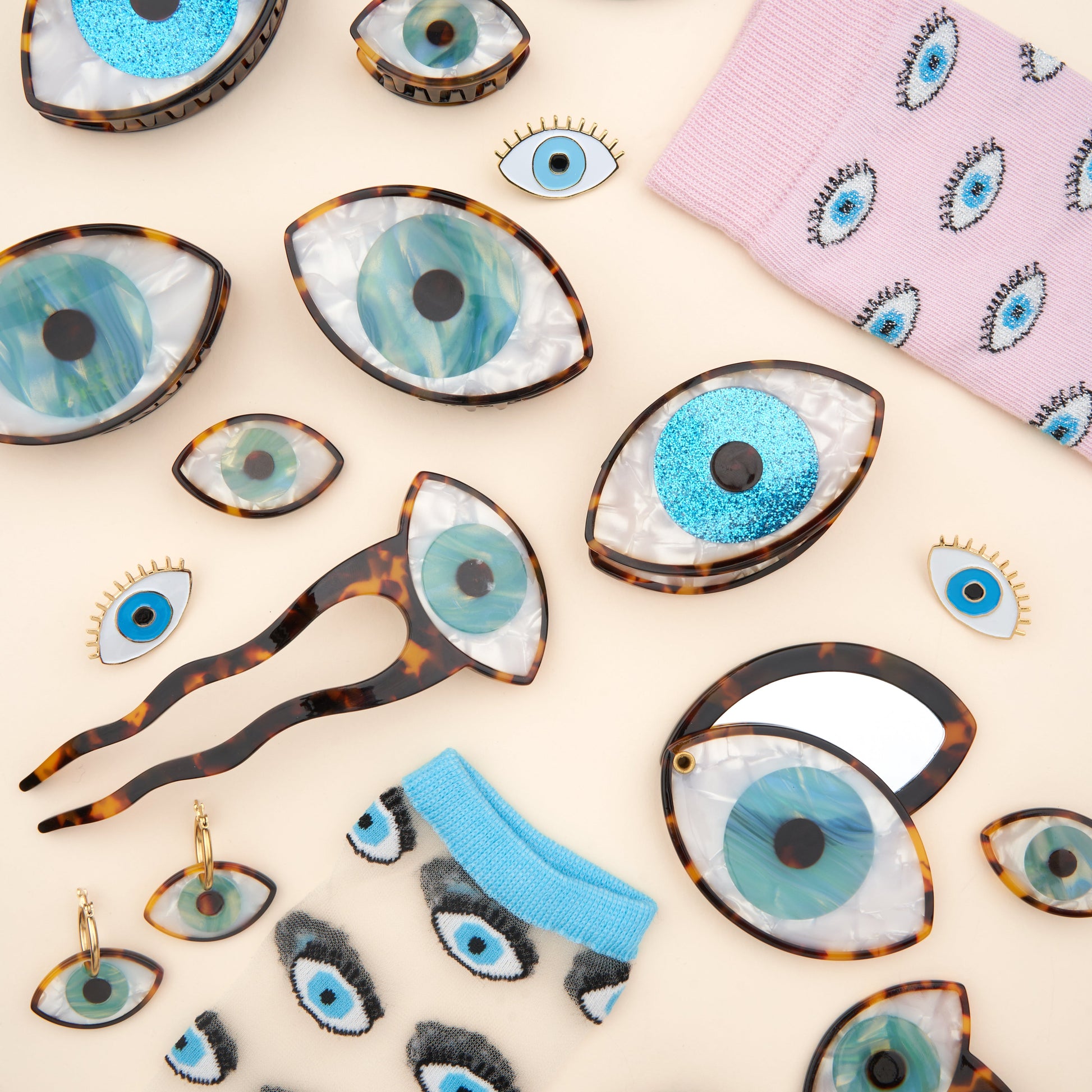 Détail des B.O Œil (au choix) Oeil bleu Coucou Suzette