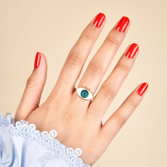 Bague Humeur Oeil Coucou Suzette vue produit