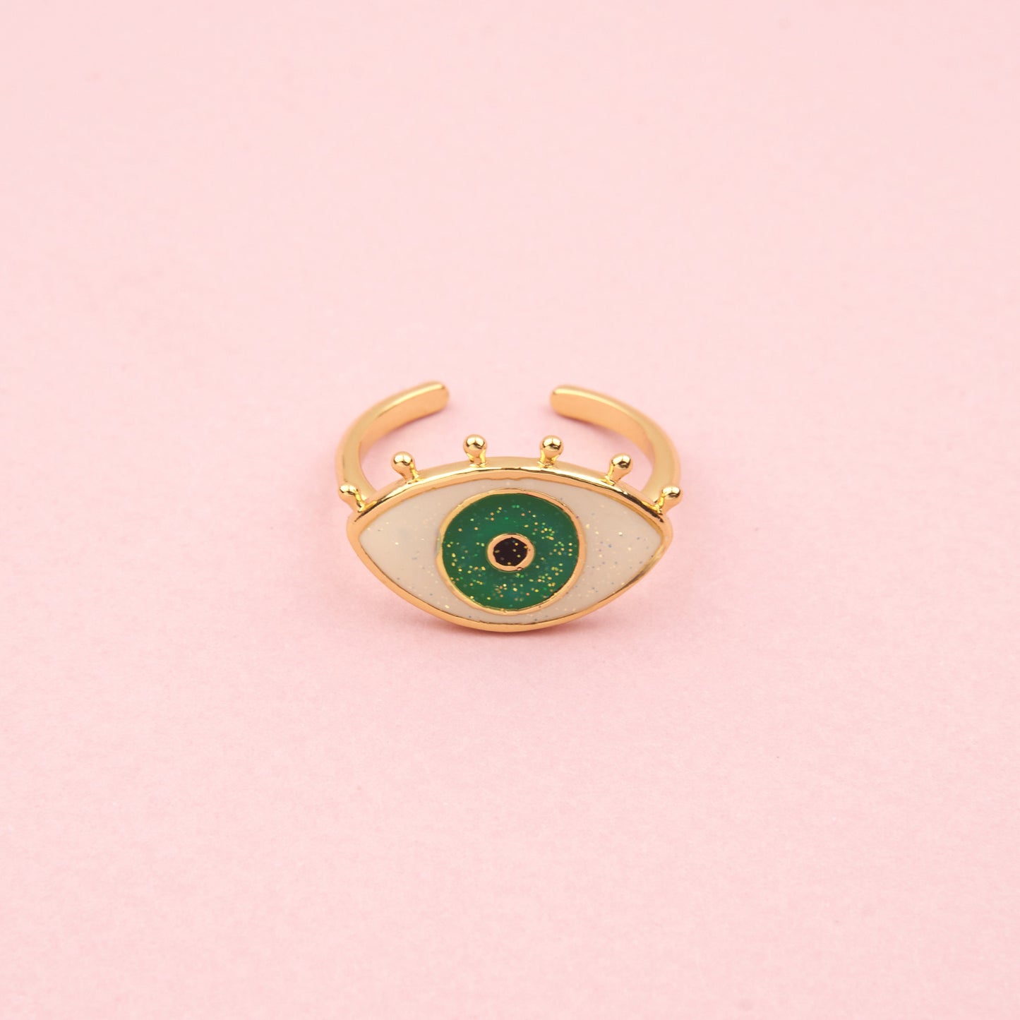 Bague Humeur Oeil Coucou Suzette portée