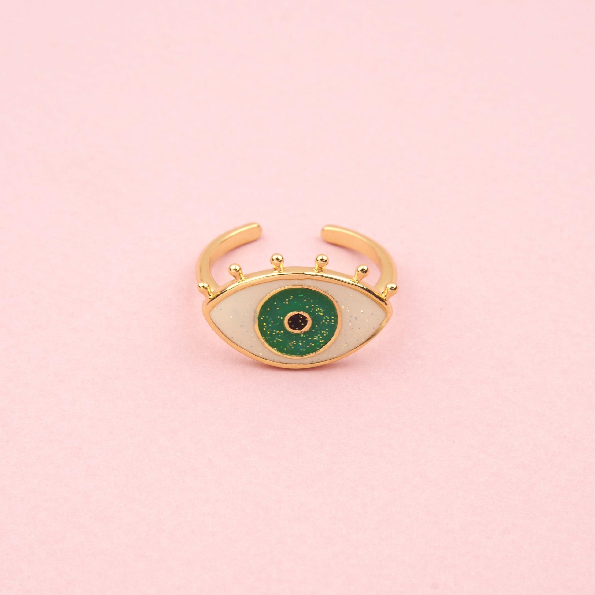 Bague Humeur Oeil Coucou Suzette portée