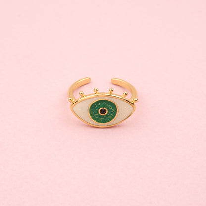 Bague Humeur Oeil Coucou Suzette portée