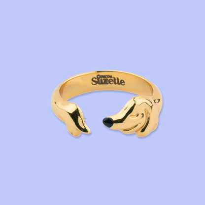 Bague Teckel Coucou Suzette vue produit