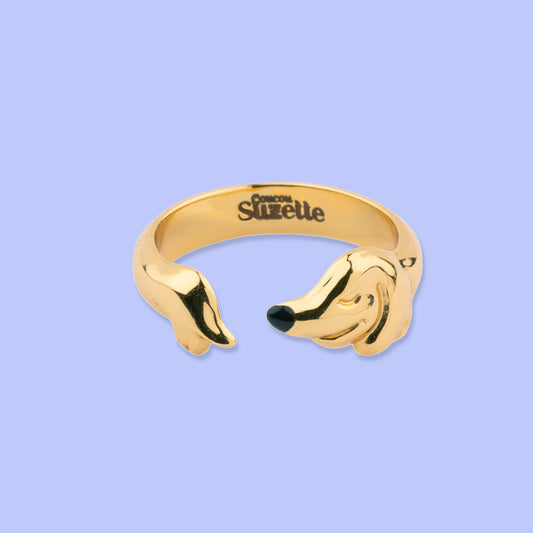 Bague Teckel Coucou Suzette vue produit