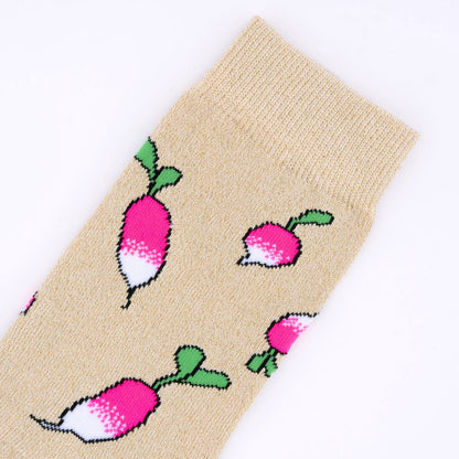 Détail Chaussettes à paillettes Radis Coucou Suzette