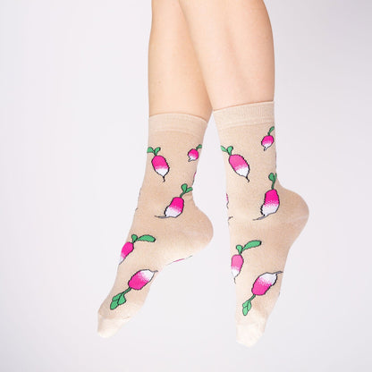 Chaussettes à paillettes Radis Coucou Suzette vue 4