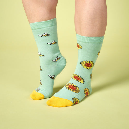 Chaussettes Abeille Coucou Suzette vue produit