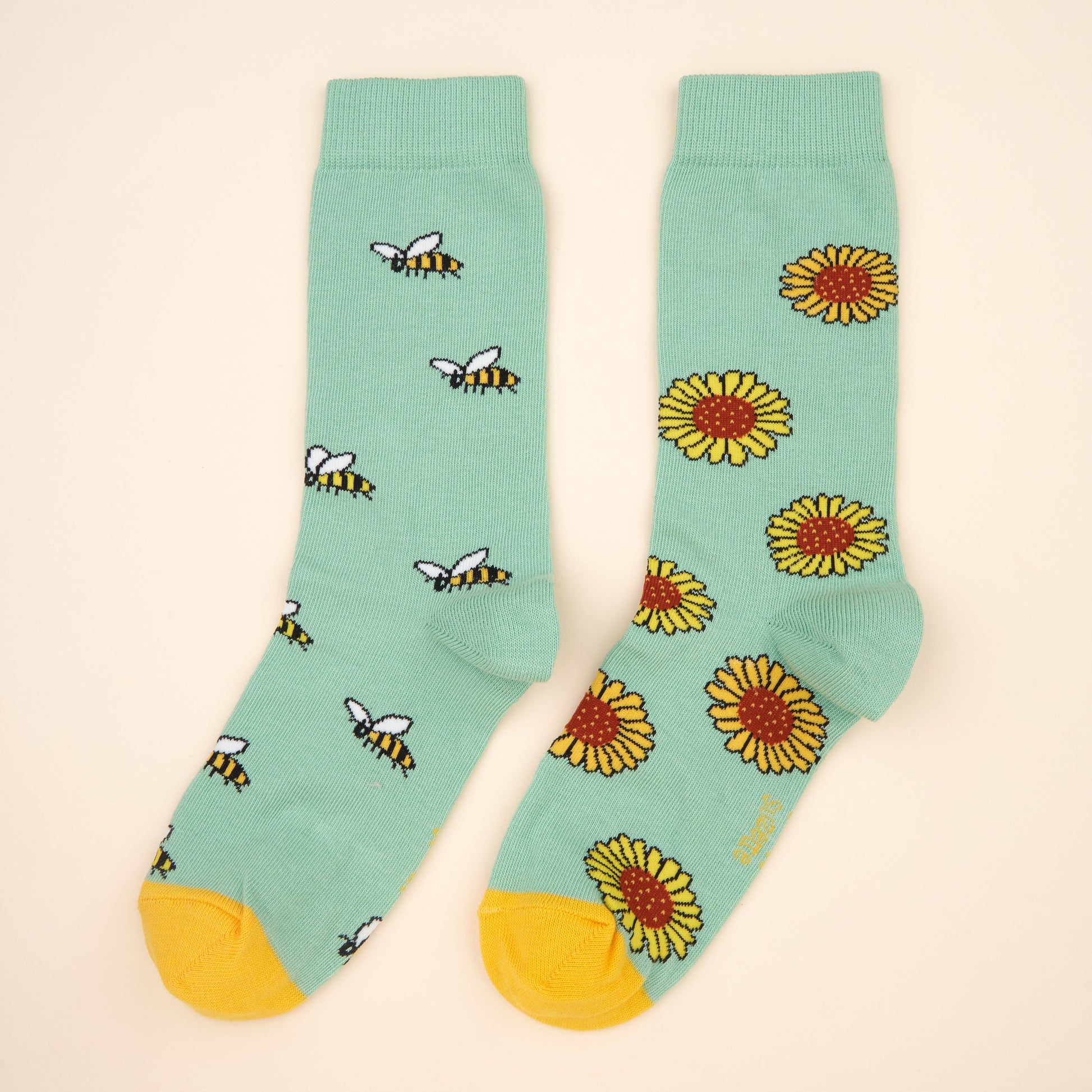 Chaussettes Abeille Coucou Suzette porté