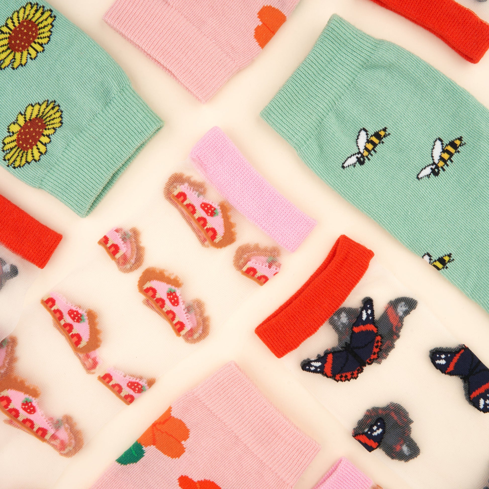 Chaussettes Abeille Coucou Suzette vue 4
