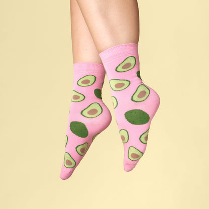 Détail Chaussettes Avocat Coucou Suzette