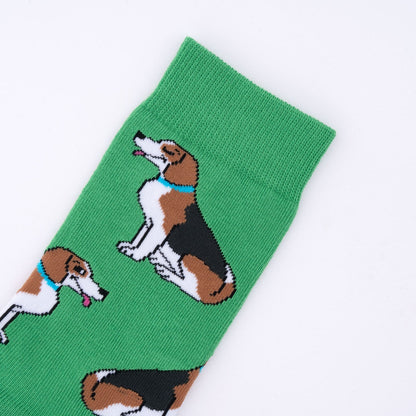 Détail Chaussettes Beagle Coucou Suzette