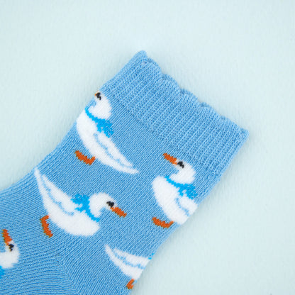 Détail des Chaussettes bébé Oie Coucou Suzette