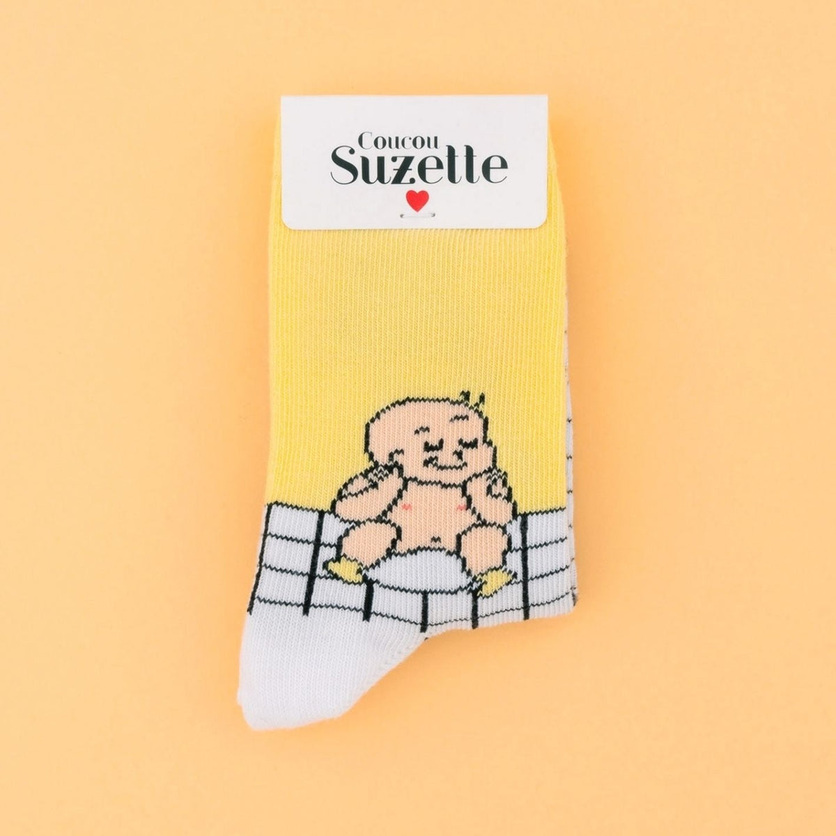 Détail des Chaussettes bébé Petit Coin Coucou Suzette