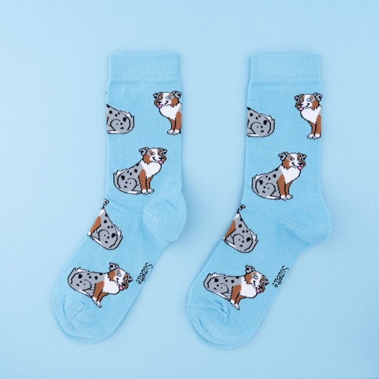 Chaussettes Berger Australien Coucou Suzette vue produit