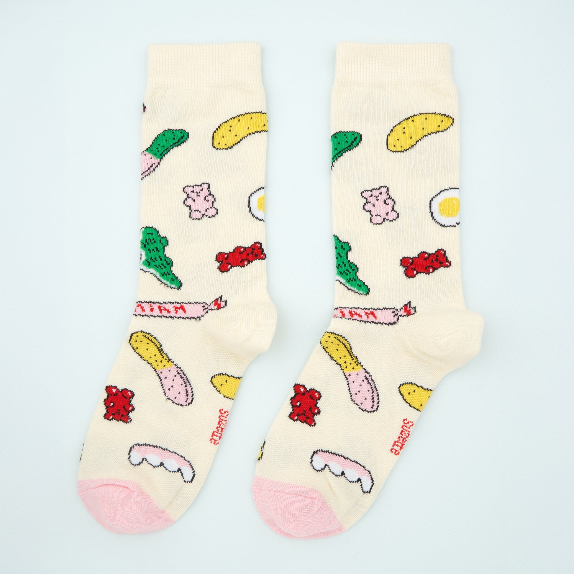 Chaussettes Bonbon Coucou Suzette porté