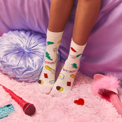 Détail Chaussettes Bonbon Coucou Suzette