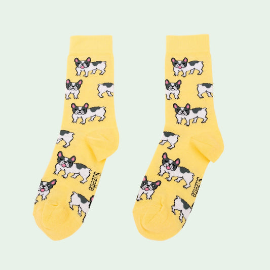 Chaussettes Bouledogue Coucou Suzette vue produit