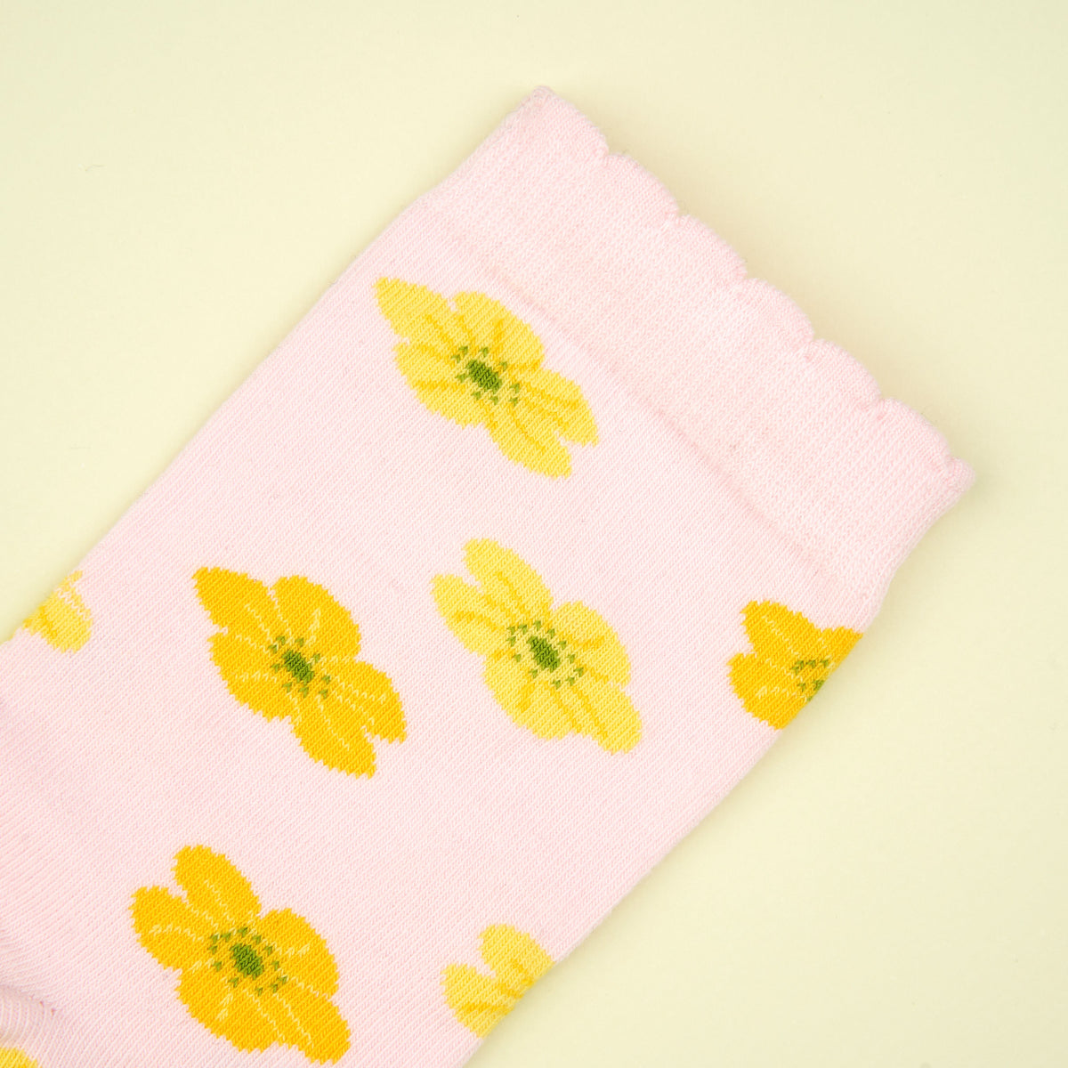 Détail Chaussettes Bouton d'Or Coucou Suzette