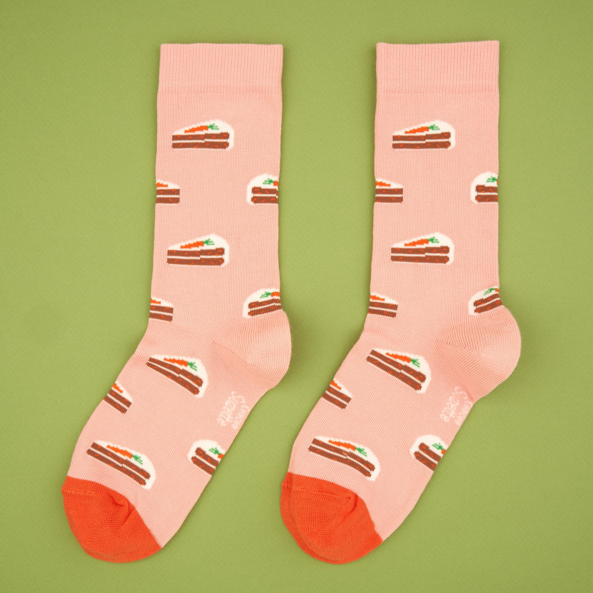 Détail Chaussettes Carrot cake Coucou Suzette