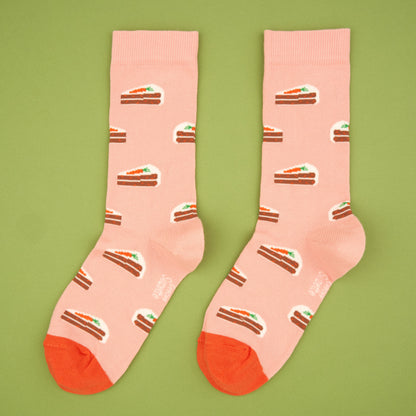 Détail Chaussettes Carrot cake Coucou Suzette