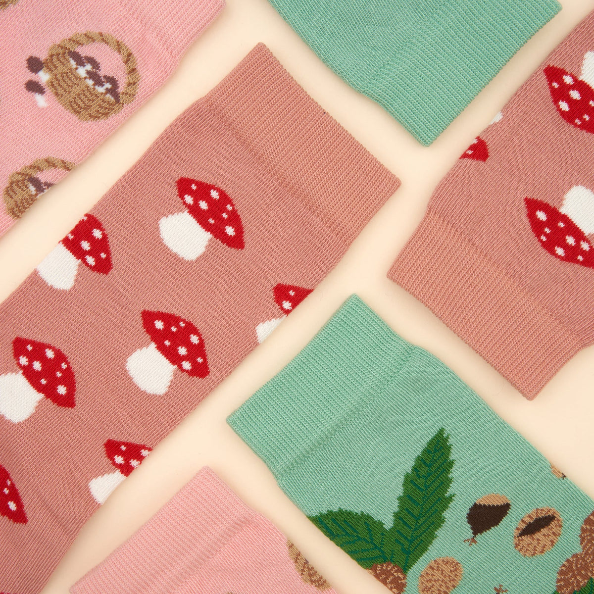 Chaussettes Champignons Coucou Suzette – vue complémentaire 4