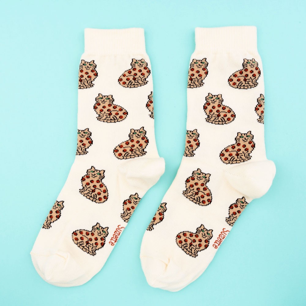 Chaussettes Chat Bengal Coucou Suzette vue 4