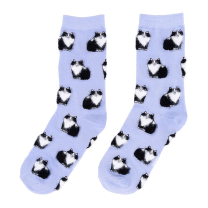 Chaussettes Chat Noir & Blanc Coucou Suzette vue 5