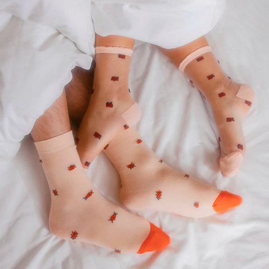 Chaussettes Coccinelle Coucou Suzette vue produit