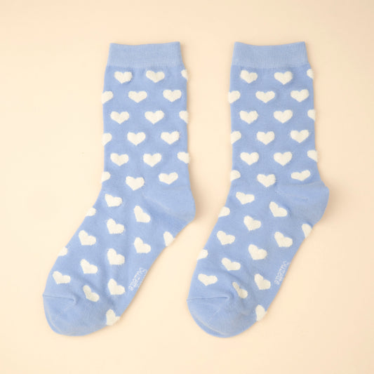 Chaussettes Coeur Blanc Coucou Suzette vue 2