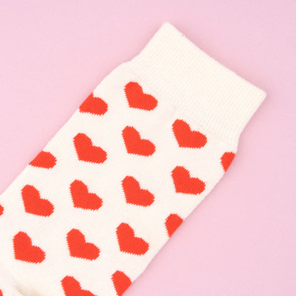 Chaussettes Coeur Rouge Coucou Suzette vue 3