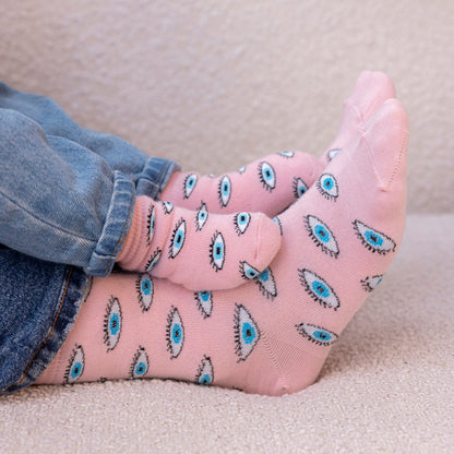 Détail des Chaussettes enfant Œil Coucou Suzette